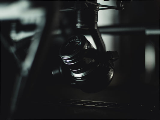 DJI's Zenmuse camera - compatible with the Inspire series of drones
